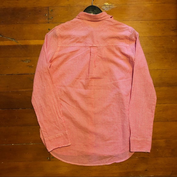 NWOT: J. Crew Pink Gingham Shirt - Picture 2 of 5